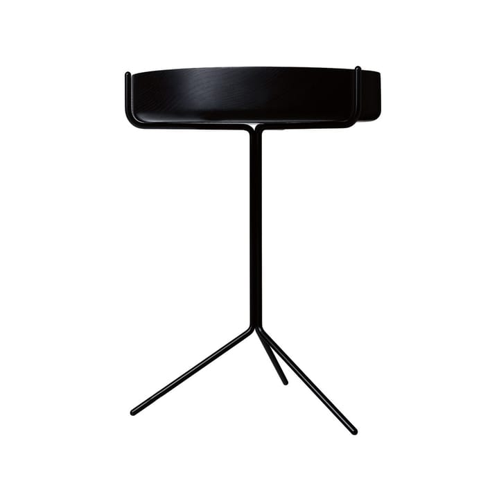 Mesa Drum  - Preto manchado-A.56cm-estrutura preta - Swedese