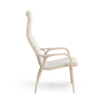 Poltrona carvalho de pigmento branco/pele de ovelha Lamino - Off white (branco) - Swedese