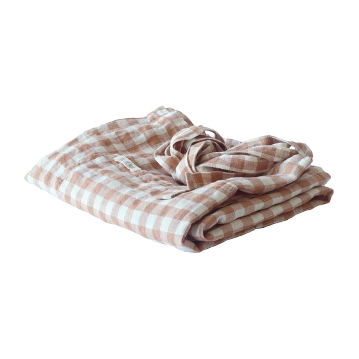 Avental xadrez Gingham 70x50 cm - Biscuit - Tell Me More