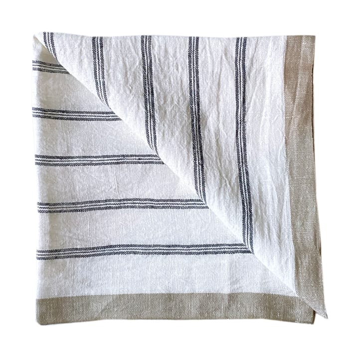 Guardanapo de linho Maya 50x50 cm - Navy Stripe - Tell Me More