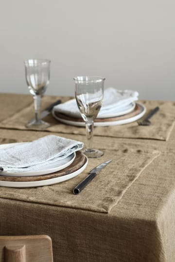 Individual de mesa Marion em linho 37x50 cm - Pampas - Tell Me More