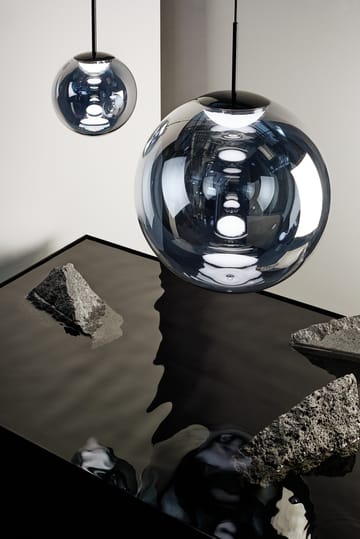Globe candeeiro suspenso LED Ø25 cm - Cromo - Tom Dixon