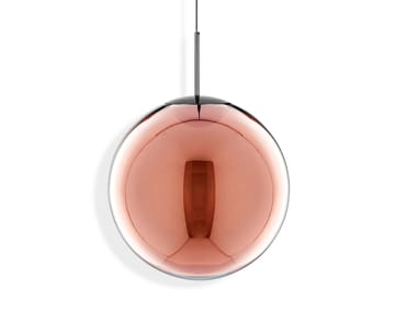 Globe candeeiro suspenso LED Ø50 cm - Cobre - Tom Dixon