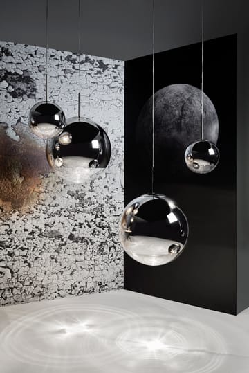Mirror Ball candeeiro suspenso LED Ø25 cm - Cromo - Tom Dixon