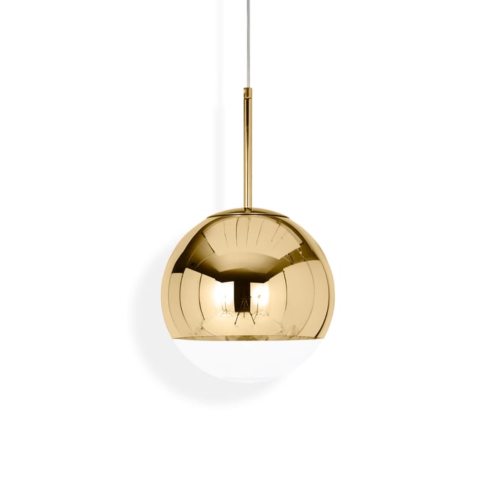 Mirror Ball candeeiro suspenso LED Ø25 cm - Dourado - Tom Dixon