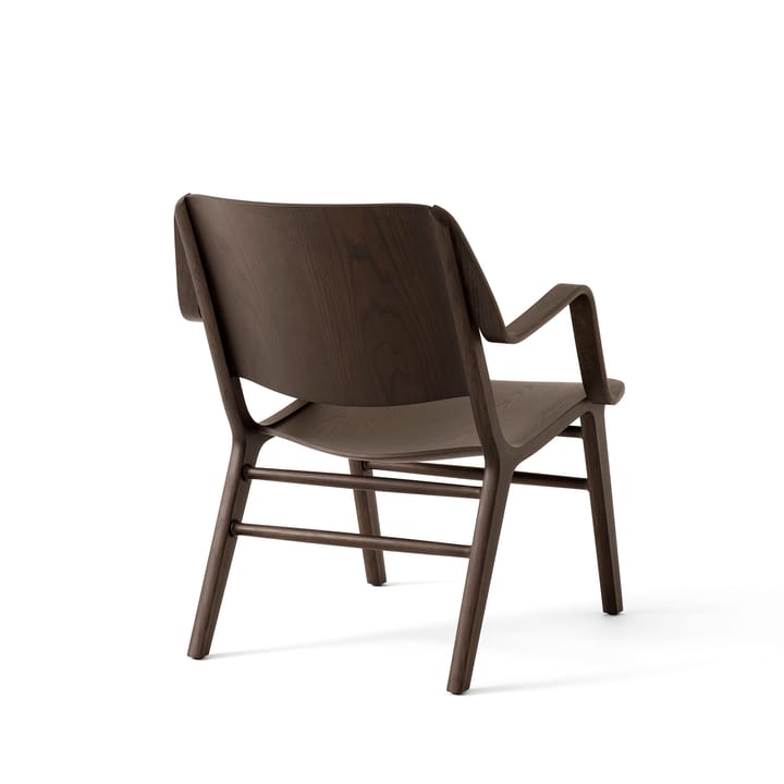 AX HM11 Lounge Chair com apoio de braços, Dark stained oak &Tradition