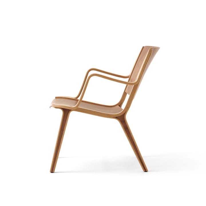AX HM11 Lounge Chair com apoio de braços - Walnut-oak - &Tradition