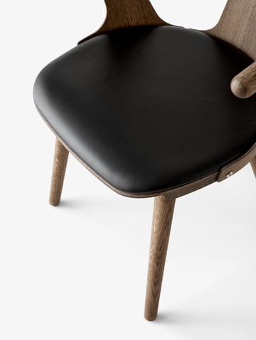 Cadeira In Between SK2 - Carvalho fumado oleado-Noble black leather - &Tradition