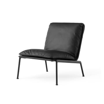 Cadeira lounge Muno LN18 - Warm black-Noble leather Black - &Tradition