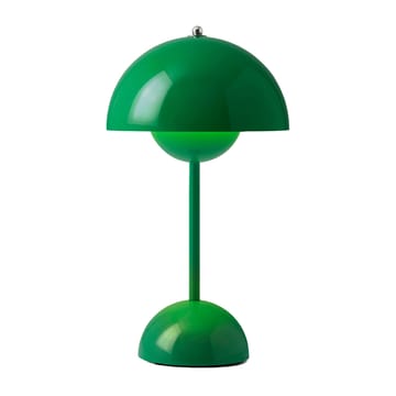 Candeeiro de mesa portátil Flowerpot VP9 - Signal green - &Tradition