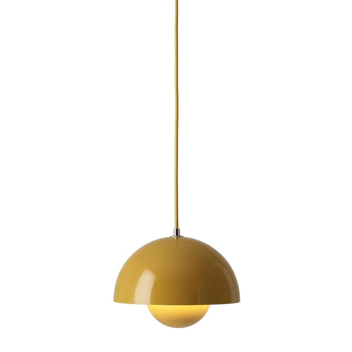 Candeeiro suspenso FlowerPot VP1 - Amarelo mustarda - &Tradition