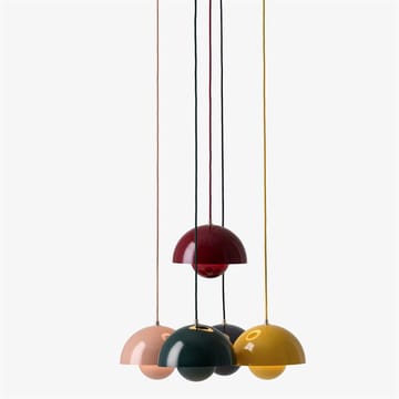 Candeeiro suspenso FlowerPot VP1 - Beige-red - &Tradition