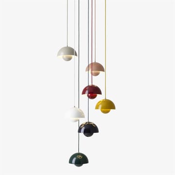 Candeeiro suspenso FlowerPot VP1 - Cinza-bege - &Tradition