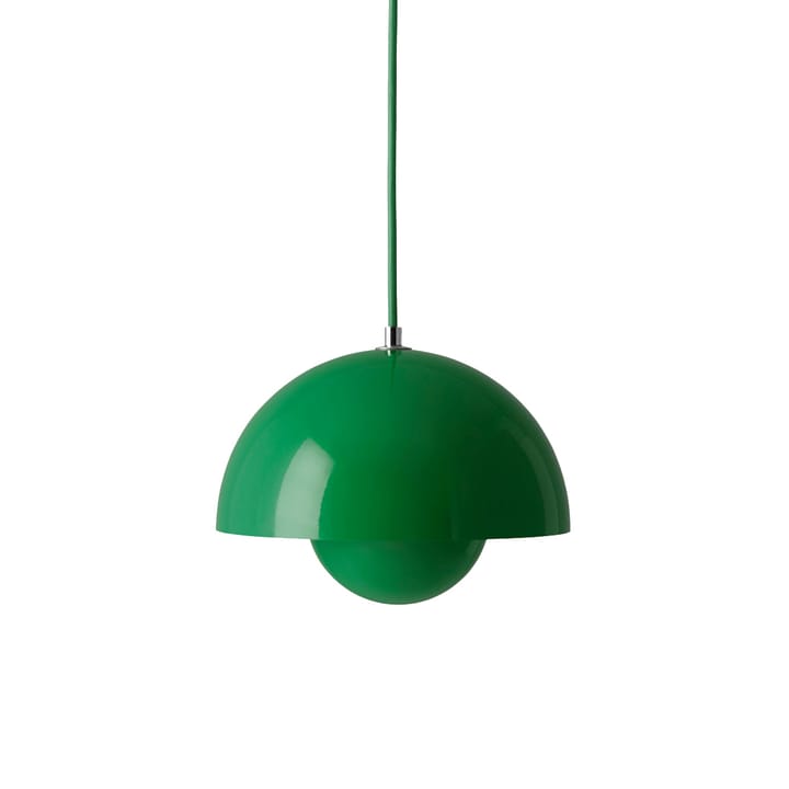 Candeeiro suspenso FlowerPot VP1 - Signal green - &Tradition