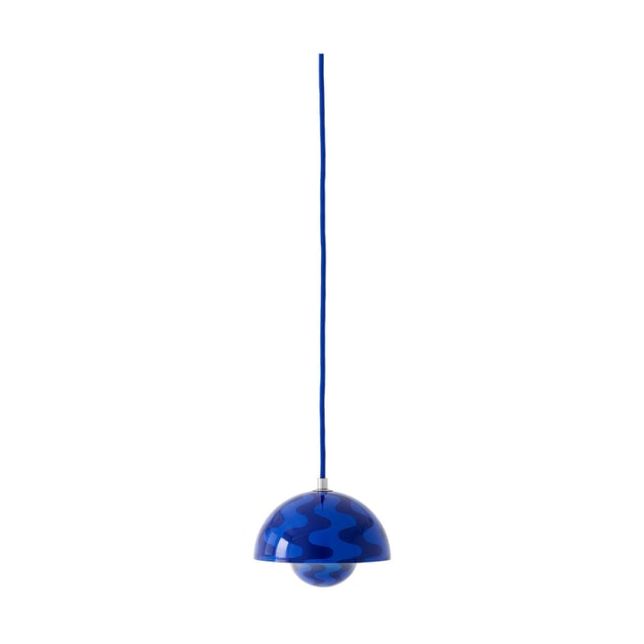 Candeeiro suspenso Flowerpot VP10, Cobalt blue-Twilight blue &Tradition