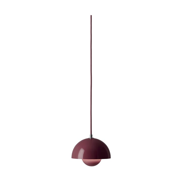 Candeeiro suspenso Flowerpot VP10 - Dark plum - &Tradition