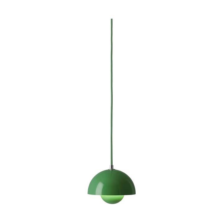 Candeeiro suspenso Flowerpot VP10 - Signal green - &Tradition