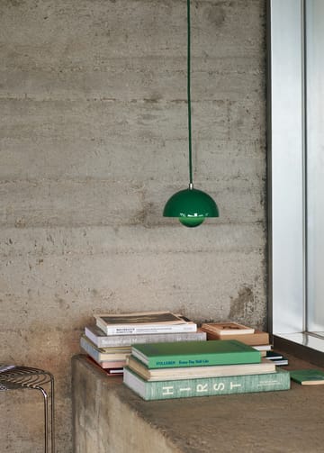 Candeeiro suspenso Flowerpot VP10 - Signal green - &Tradition