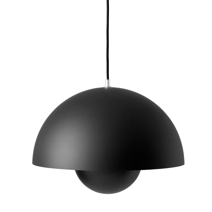 Candeeiro suspenso Flowerpot VP7 - preto mate - &Tradition