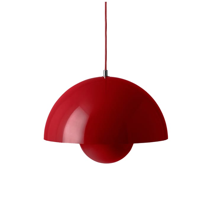 Candeeiro suspenso Flowerpot VP7 - Vermelho vermilion - &Tradition