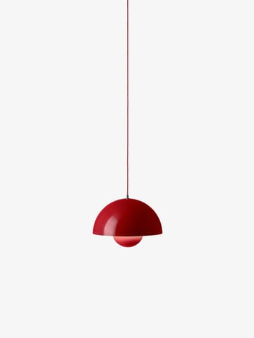 Candeeiro suspenso Flowerpot VP7 - Vermelho vermilion - &Tradition