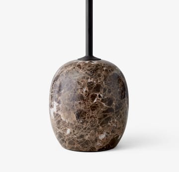 Mesa de apoio Lato LN8 - Lacquered walnut-Emperador marble - &Tradition