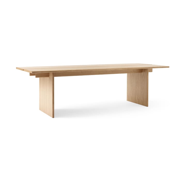 Mesa de jantar Ita OS2 com gestão de cabos 95x260 cm - Oak - &Tradition