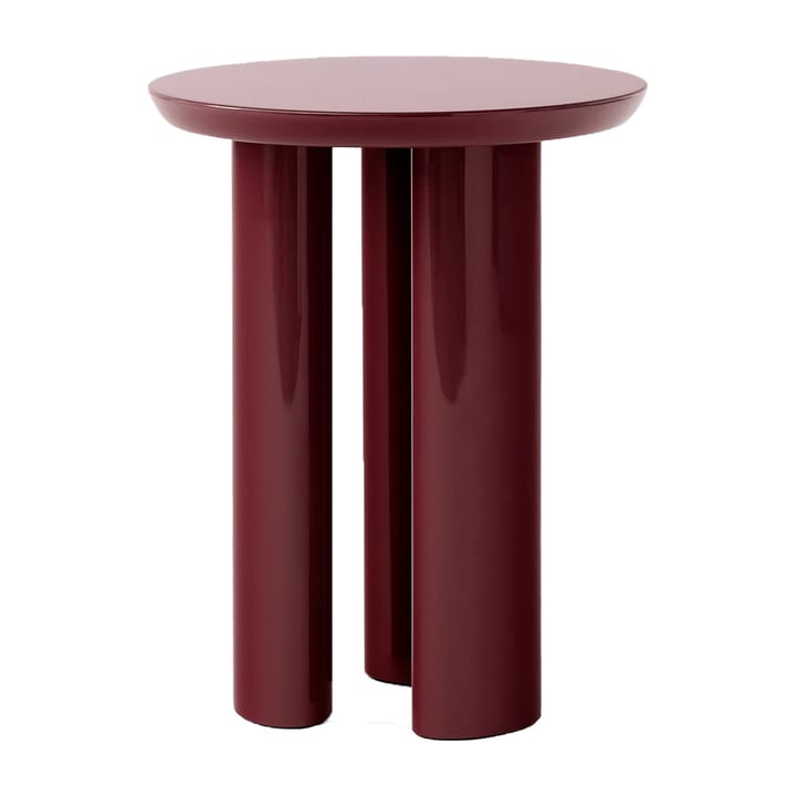 Mesa lateral Tung JA3 - burgundy red - &Tradition