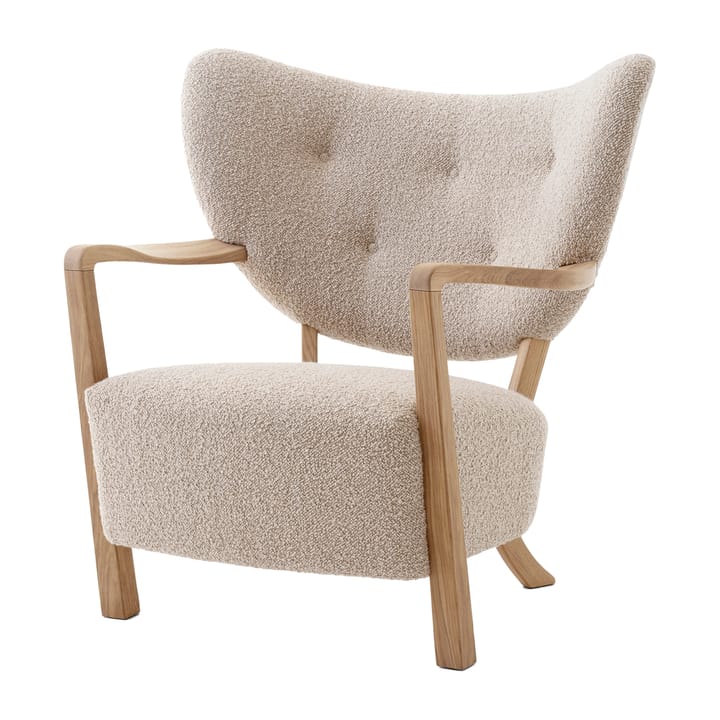 Poltrona Wulff Lounge Chair ATD2 - Carvalho oleado-Karakorum - &Tradition