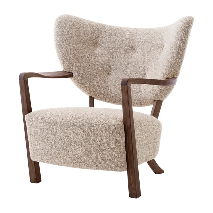 Poltrona Wulff Lounge Chair ATD2 - Nogueira oleada-Karakorum - &Tradition