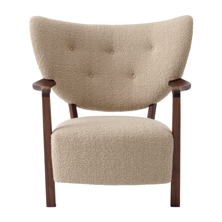 Poltrona Wulff Lounge Chair ATD2 - Nogueira oleada-Karakorum - &Tradition