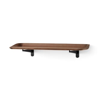 Prateleira Guild HM14 75 cm - Solid lacquered walnut - &Tradition