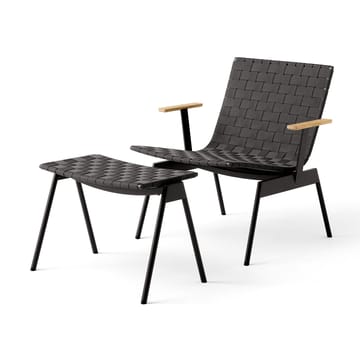 Repousa-pés Ville Outdoor AV46 - Warm black - &Tradition