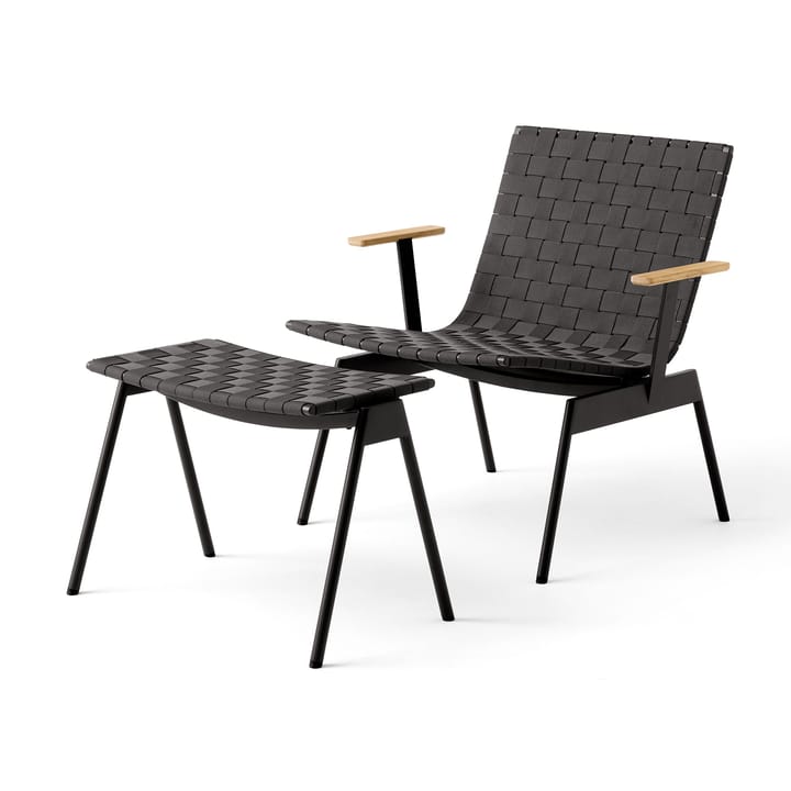 Repousa-pés Ville Outdoor AV46, Warm black &Tradition