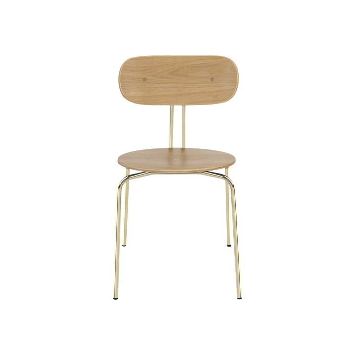 Cadeira Curious, Oak-brass legs Umage