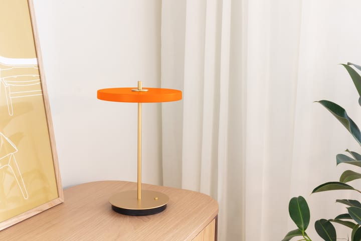 Candeeiro de mesa Asteria Move - Laranja - Umage