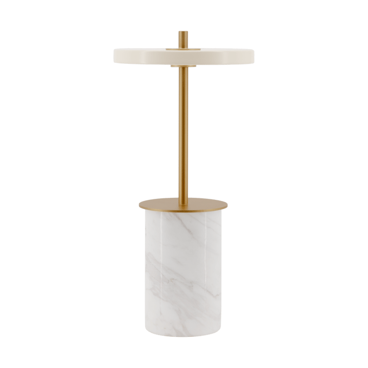 Candeeiro de mesa Asteria Move Mini Ø12x25,5 cm - White marble - Umage