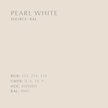 Candeeiro de teto médio Asteria Up - Pearl white - Umage