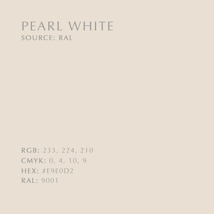 Candeeiro de teto médio Asteria Up - Pearl white - Umage