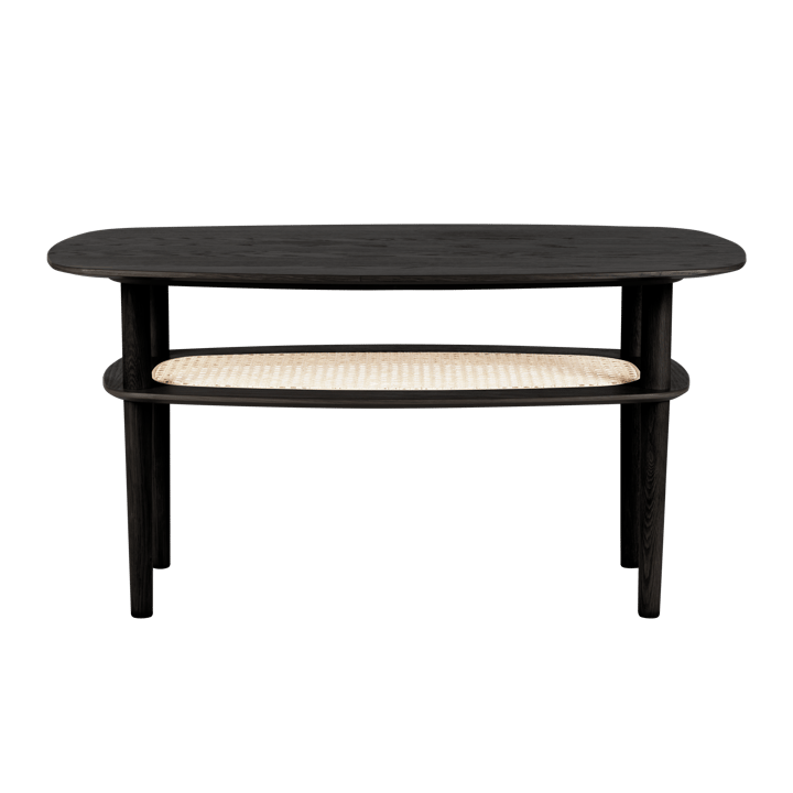 Mesa de centro Together Sleek Rectangle 60x100 cm, Black oak Umage