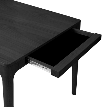 Mesa de jantar Heart'n'Soul 90x200 cm - Black oak - Umage