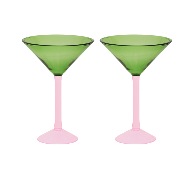 Conjunto oferta copo de martini Urban Nature Culture 2 un. - Green - URBAN NATURE CULTURE