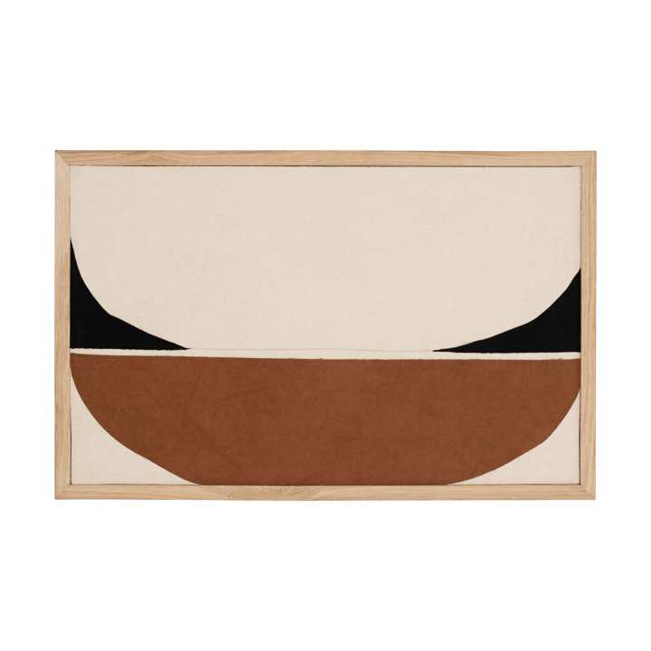 Quadro Ocaso A 45x70 cm - White-brown - URBAN NATURE CULTURE