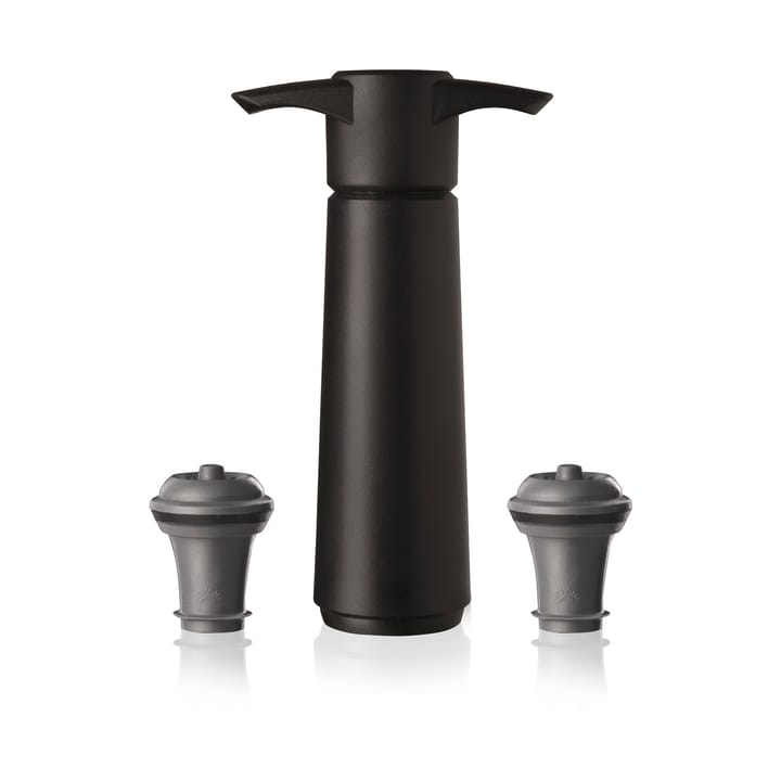 Conjunto de presente Vacuvin Wine Saver - Preto - Vacuvin