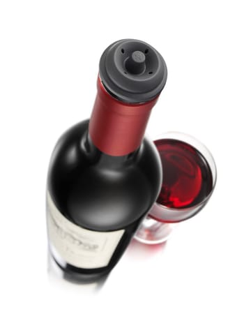 Tampador de vinho Vacuvin, 2 un. - Cinza - Vacuvin