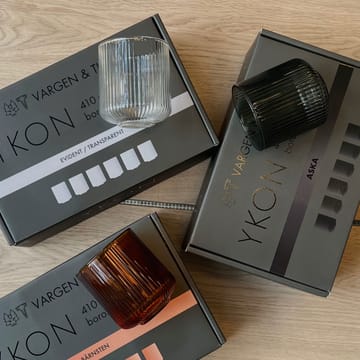 Copos YKON 41 cl, 6 un. - Evident transparent - Vargen & Thor