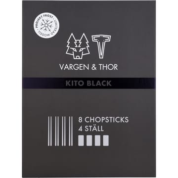 Pauzinhos Kito 4 un. - Preto - Vargen & Thor