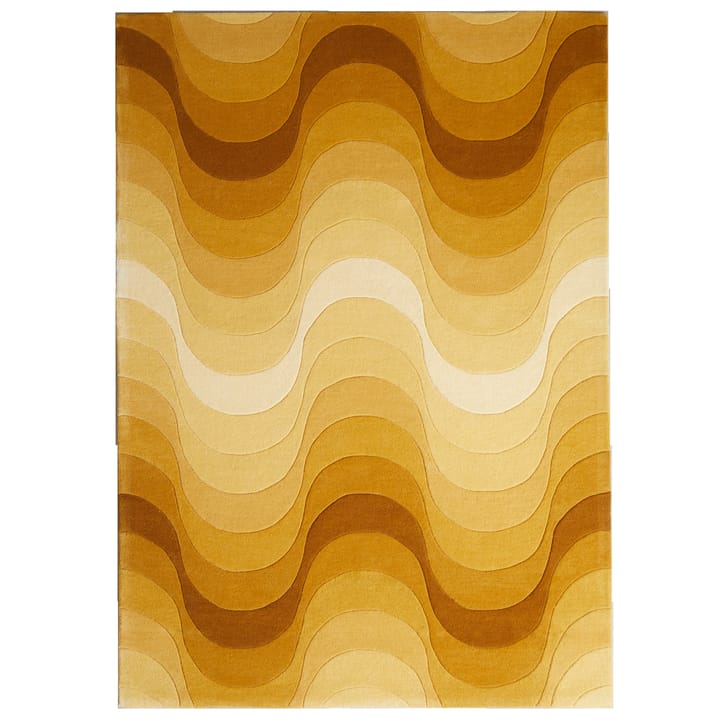 Tapete Wave 170x240 cm - Amarelo - Verpan