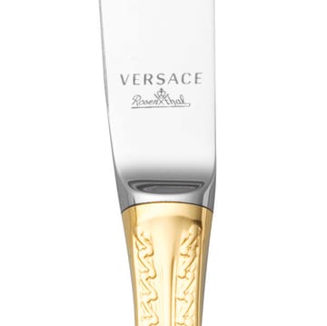 Faca banhada a ouro Versace Medusa - 22,5 cm - Versace