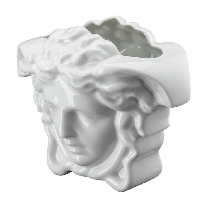 Versace Medusa Grande vaso 15 cm, Branco Versace